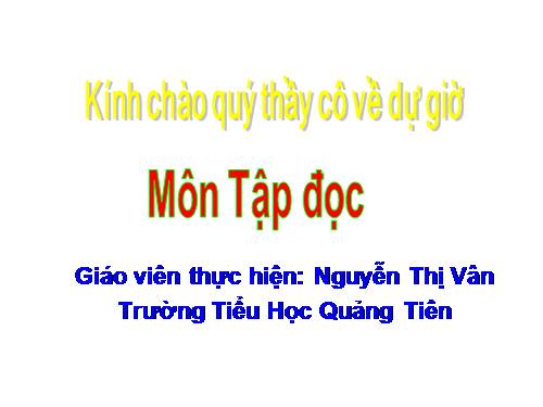Tuần 11. Cây xoài của ông em