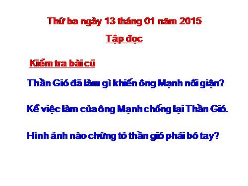 Tuần 20. Mùa xuân đến
