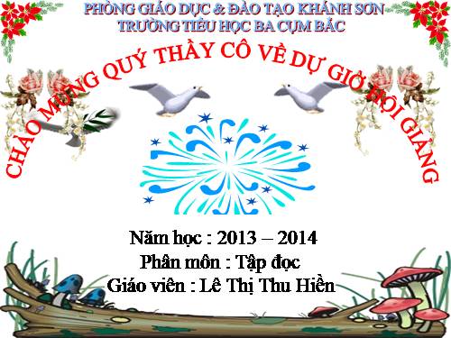 Tuần 22. Cò và Cuốc