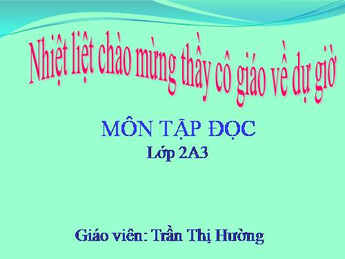 Tuần 8. Người mẹ hiền
