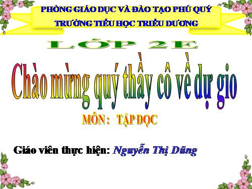 Tuần 11. Bà cháu