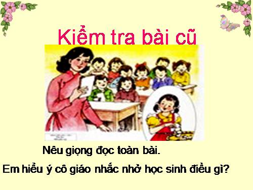 Tuần 6. Ngôi trường mới