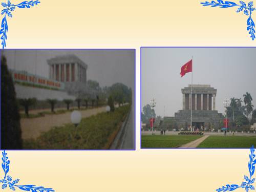 Tuần 31. Cây và hoa bên lăng Bác