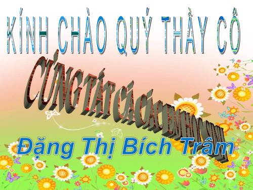Tuần 15. Bé Hoa