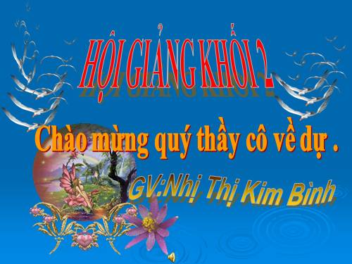Tuần 6. Ngôi trường mới