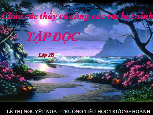 Tuần 13. Quà của bố