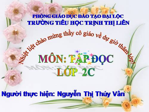 Tuần 28. Kho báu