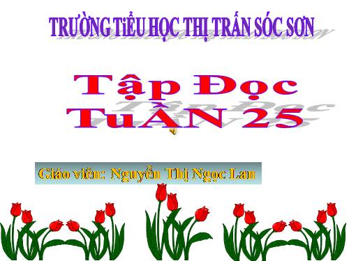 Tuần 25. Bé nhìn biển