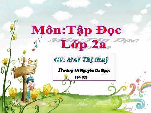 Tuần 25. Bé nhìn biển