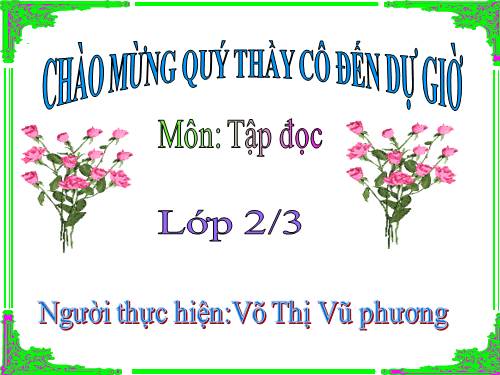Tuần 15. Hai anh em