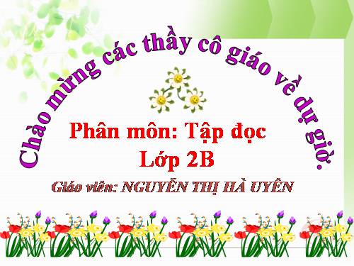 Tuần 6. Ngôi trường mới