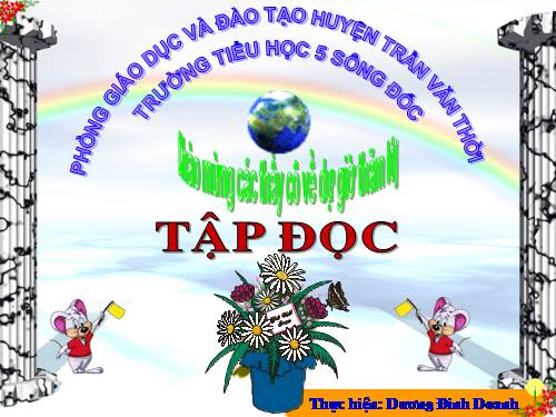 Tuần 13. Bông hoa Niềm Vui