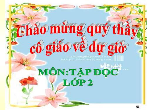 Tuần 15. Bé Hoa