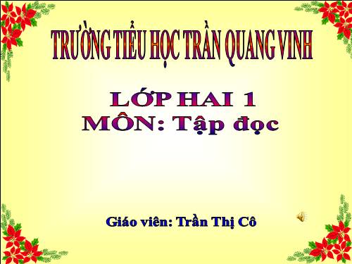 Tuần 19. Chuyện bốn mùa