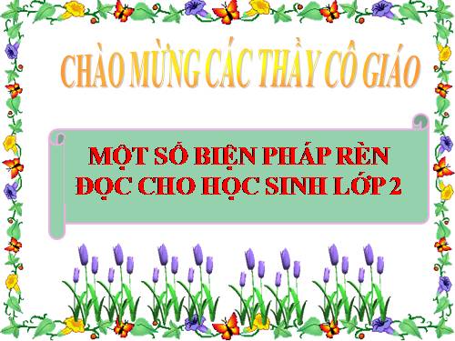 SKKN RÈN ĐỌC CHO HS LỚP 2