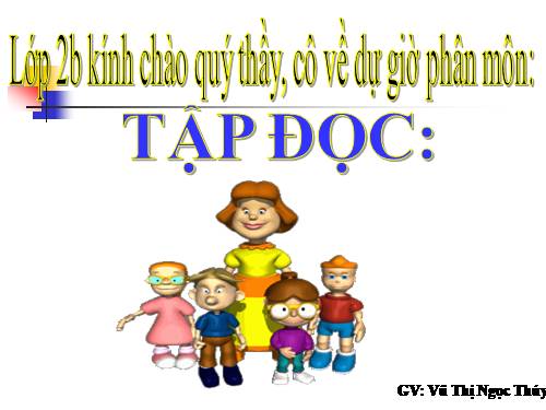 Tuần 11. Bà cháu
