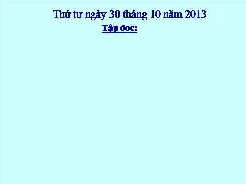Tuần 8. Bàn tay dịu dàng