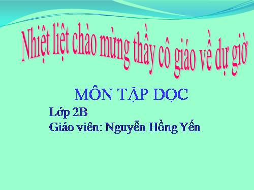 Tuần 8. Người mẹ hiền