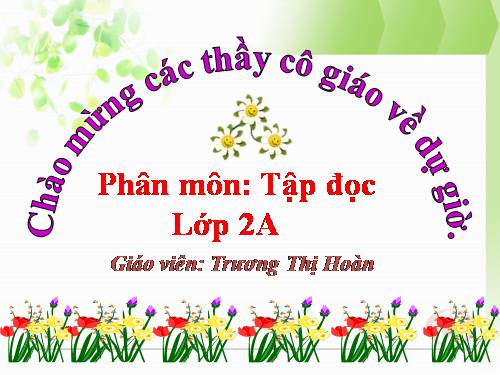 Tuần 6. Ngôi trường mới