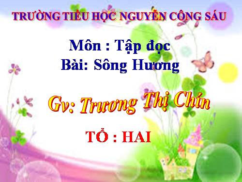 Tuần 26. Sông Hương