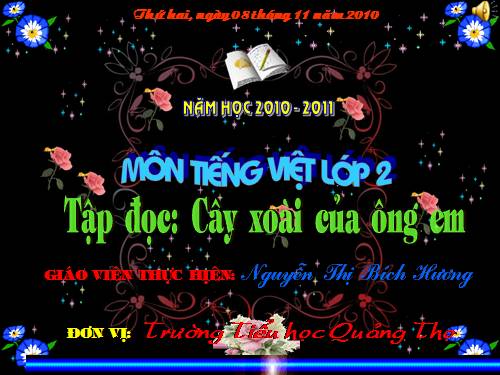Tuần 11. Cây xoài của ông em