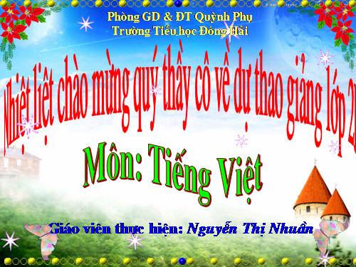 Tuần 29. Cây đa quê hương