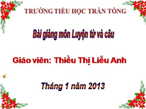 Tuần 32. Chuyện quả bầu