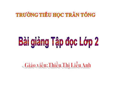 Tuần 26. Tôm Càng và Cá Con