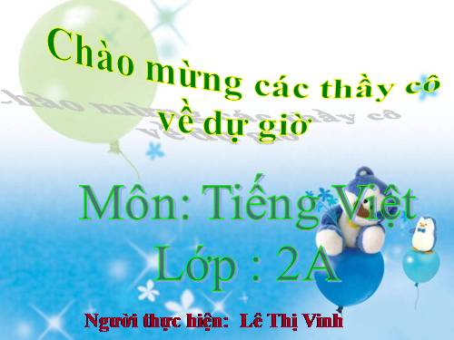 Anh em yeu thuong nhau la hanh phuc_Le Thi Vinh