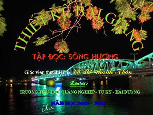 Tuần 26. Sông Hương