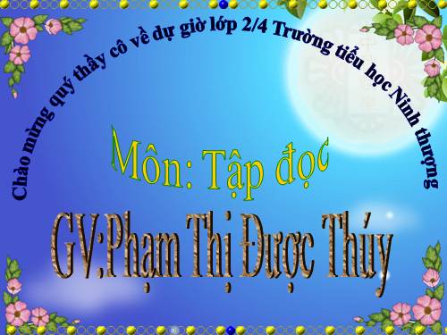 Tuần 25. Bé nhìn biển