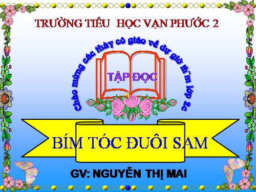 Tuần 4. Bím tóc đuôi sam