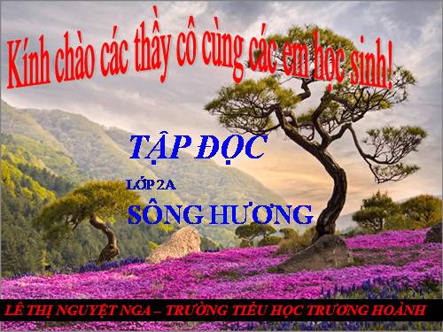 Tuần 26. Sông Hương