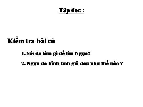 Tuần 23. Nội quy Đảo khỉ