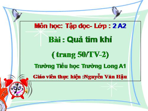 Tuần 24. Quả tim khỉ