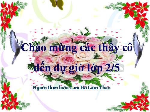 Tuần 20. Mùa xuân đến