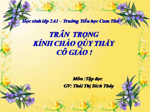 Tuần 11. Cây xoài của ông em