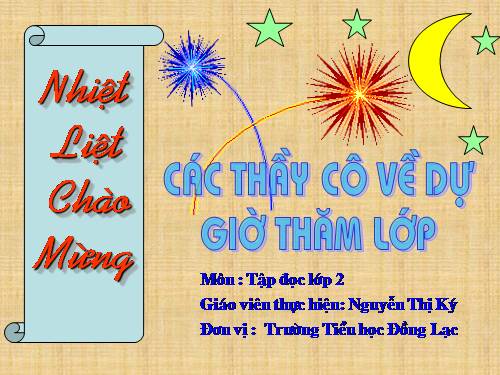 Tuần 16. Thời gian biểu