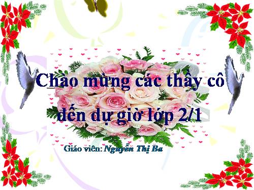 Tuần 20. Mùa xuân đến