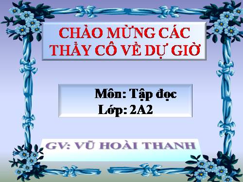 Tuần 15. Bé Hoa