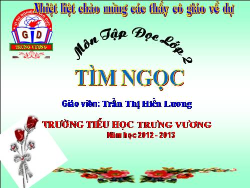 Tuần 17. Tìm ngọc