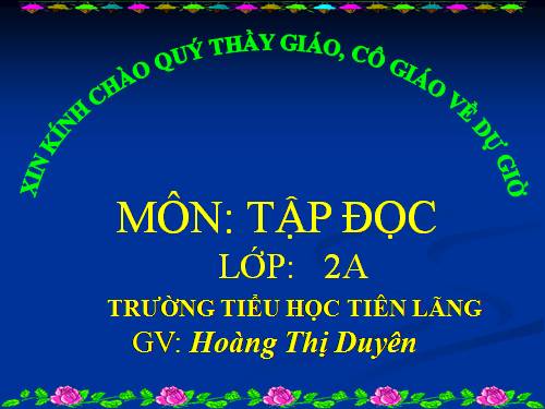 Tuần 12. Mẹ