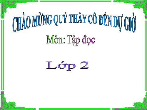 Tuần 15. Hai anh em
