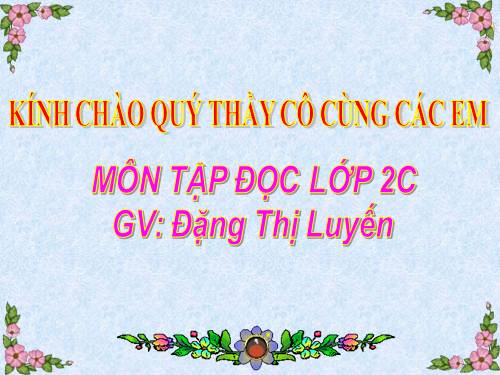 Tuần 11. Cây xoài của ông em