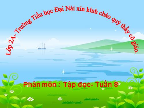 Tuần 8. Người mẹ hiền