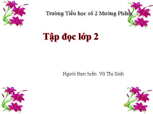 Tuần 8. Bàn tay dịu dàng