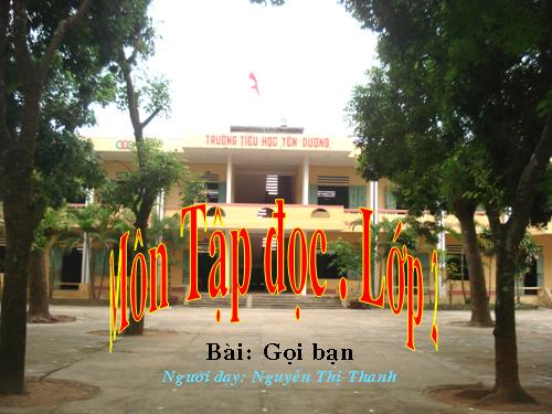 Tuần 3. Gọi bạn