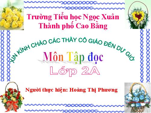 Tuần 6. Ngôi trường mới