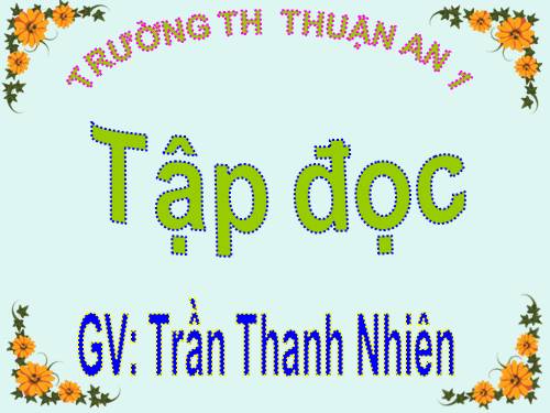 Tuần 6. Ngôi trường mới
