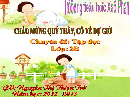 Tuần 6. Ngôi trường mới